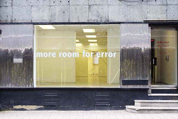 8mm round mild steel bar, mild steel fabricated couplers. Site specific installation throughout &model gallery, Leeds