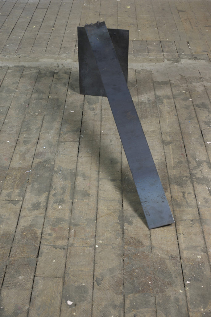 Mild steel and mild steel welds. 97 x 32 x 41cm